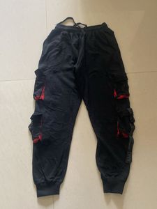 Maniac Black 6 Pockets Pant