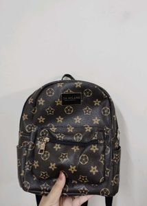 Chic Da Milano Monogram Mini Backpack