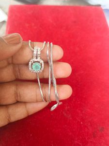American Diomond Chain And Pendent