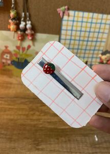 Cute Strawberry Hair Clip