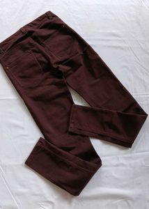 Burgundy Skinny Jeans