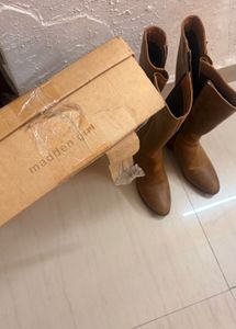 Steve Madden Brown Knee-High Boots