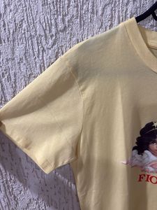 Fiorucci Yellow Cherub Graphic T-Shirt