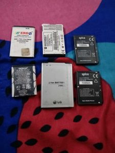 Assorted Mobile Phone Batteries