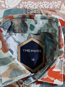 THEHUGG Camouflage Print Shirt