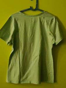 Light Green Graphic T-Shirt