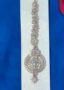 Stunning Maangtika with Crystals