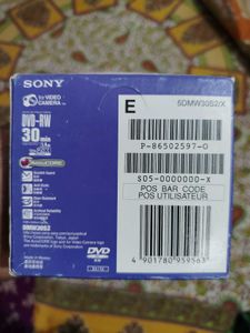 Sony DVD-RW Discs (5 Pack)