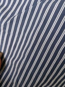 Striped V-Neck Blouse