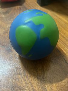 Stress Ball Earth Globe