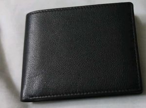 Classic New Black Leather Wallet