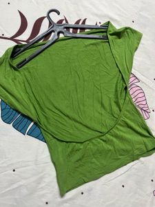Shein boat neck backless top