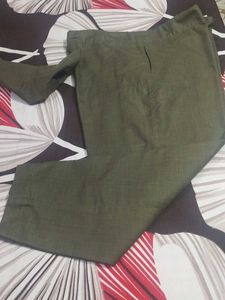 Men's Olive Green Kurta set