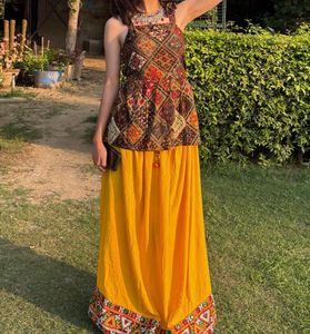 Bohemian Print Sleeveless Maxi Dress