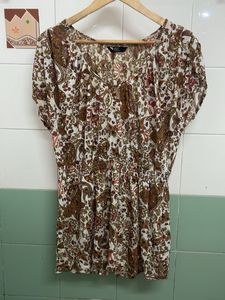 Chic Paisley Print Blouse