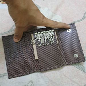 Brown Leather Key Holders