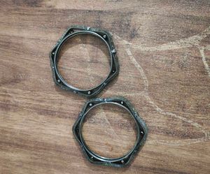 Stylish Geometric Bangles - Set of 2