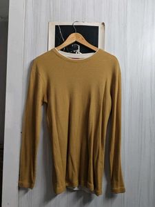 Mustard Yellow Long Sleeve Pullover