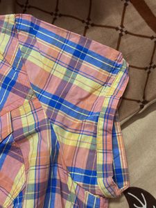 Multicolour half sleeve shirt