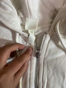 H&amp;M White Hoodie