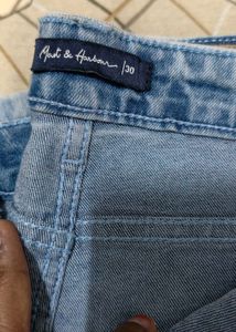 Acid Wash Denim Jeans