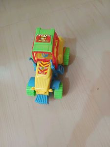 Colorful Toy Tractor+Free Car