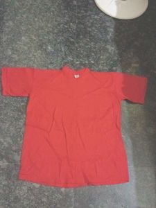Red Casual T-Shirt