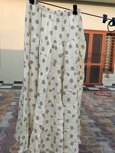 Boho Floral Tiered Maxi Skirt