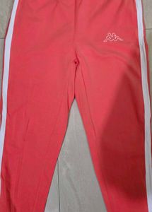 Kappa Coral Joggers with White Stripes medium