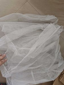 cancan fabric - Beige &amp; White