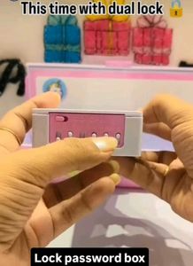 Cute Unicorn dual Password Lock Box