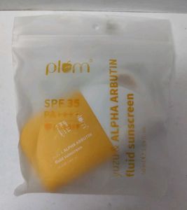 Plum Yuzu & Alpha Arbutin Fluid Sunscreen SPF 35