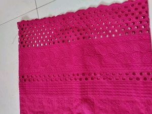 Pink Printed COTTON Plazo.Not Used Single Time