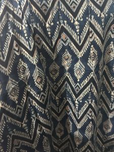 Stylish Blue Geometric Print Kurta