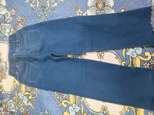 Yellow full sleeve top &amp; jeans for 4-7 years girl