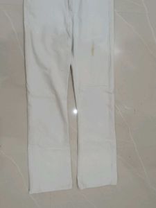 White Flare Jeans