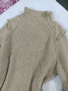 Cozy Knit Mock Neck Sweater