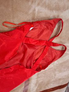 Elegant Red Gown