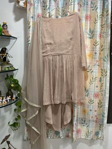 Embroidered Kurta Set with Dupatta
