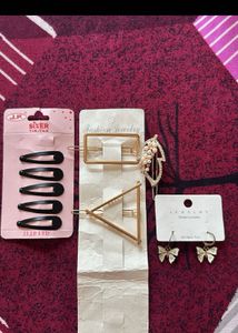 Cute Hair Clip &amp; Earring Set