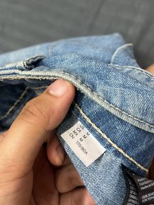 Denim Cargo Skirt