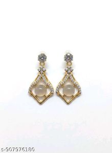 Elegant Gemstone Drop Earrings