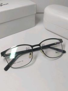Stylish Black Metal Eyeglasses