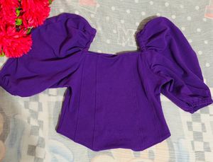 Top With Bell Sleeves