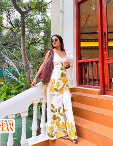 Nishorama DELILAH HALTERNECKKURTI PANT SET