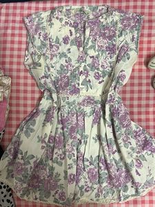 Floral Print Vintage Dress