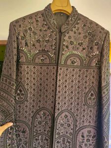 Handwork Embellished Sherwani for Groom / Sider