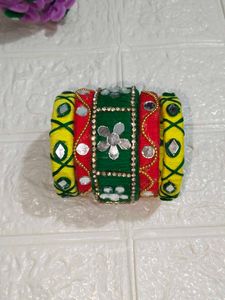 Colorful Handmade Bangles| Navratri special bangle