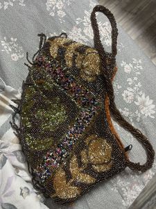 Embellished Beaded Clutch Bag