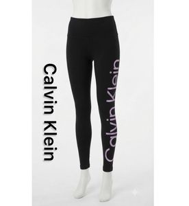 Calvin Klein Black Logo Leggings